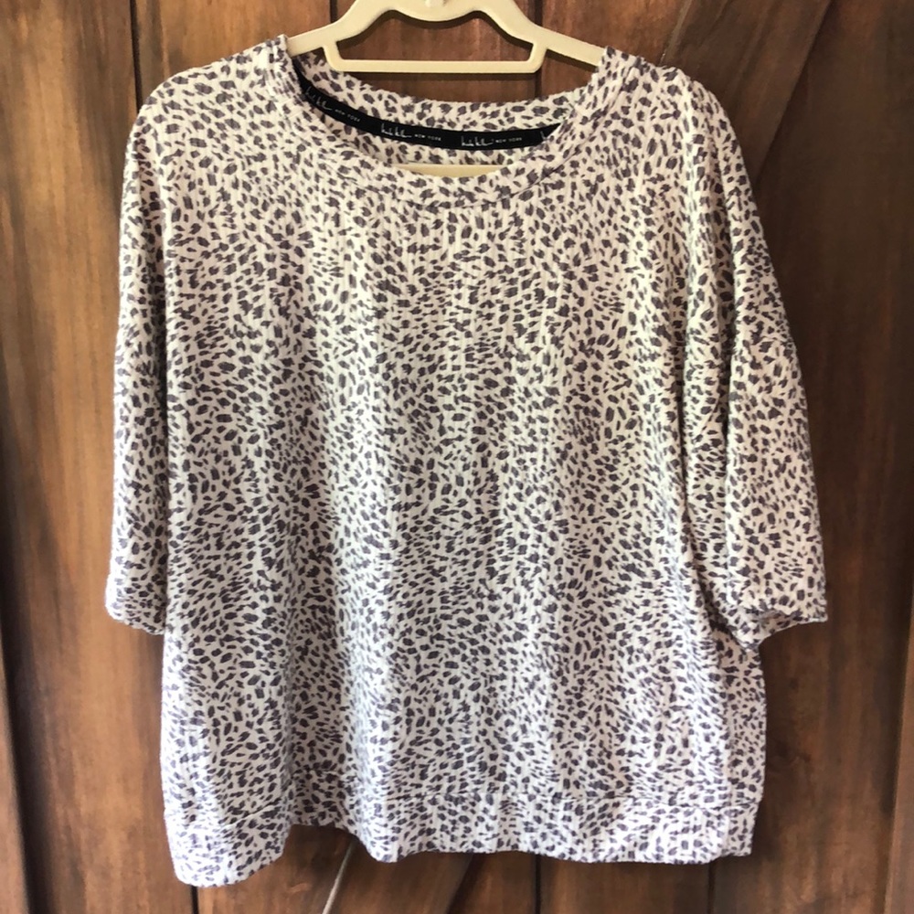 $5/$25 Nicole Miller Lounge Top size Xxl NWOT